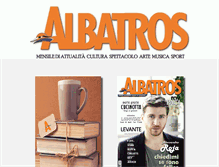 Tablet Screenshot of albatrosmagazine.net